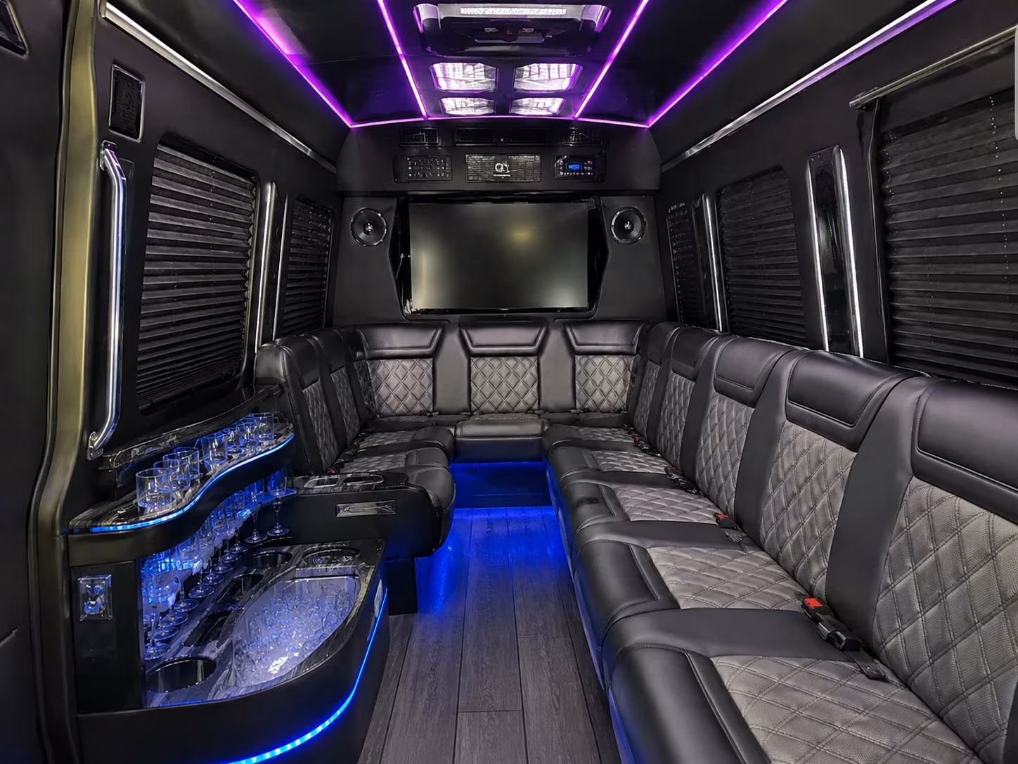 prom bus rentals for schools across tulare county