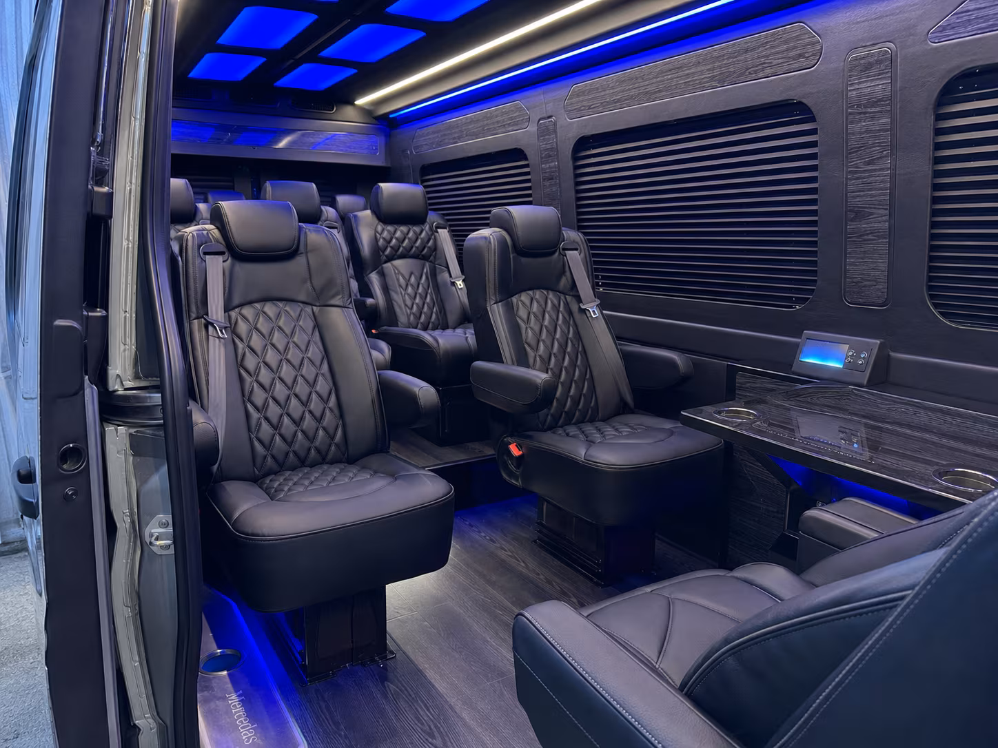 sprinter van transportation for groups and events across visalia