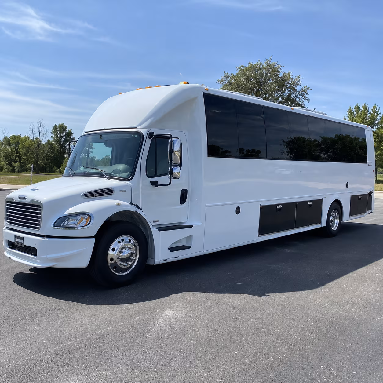 visalia 40 passenger party bus