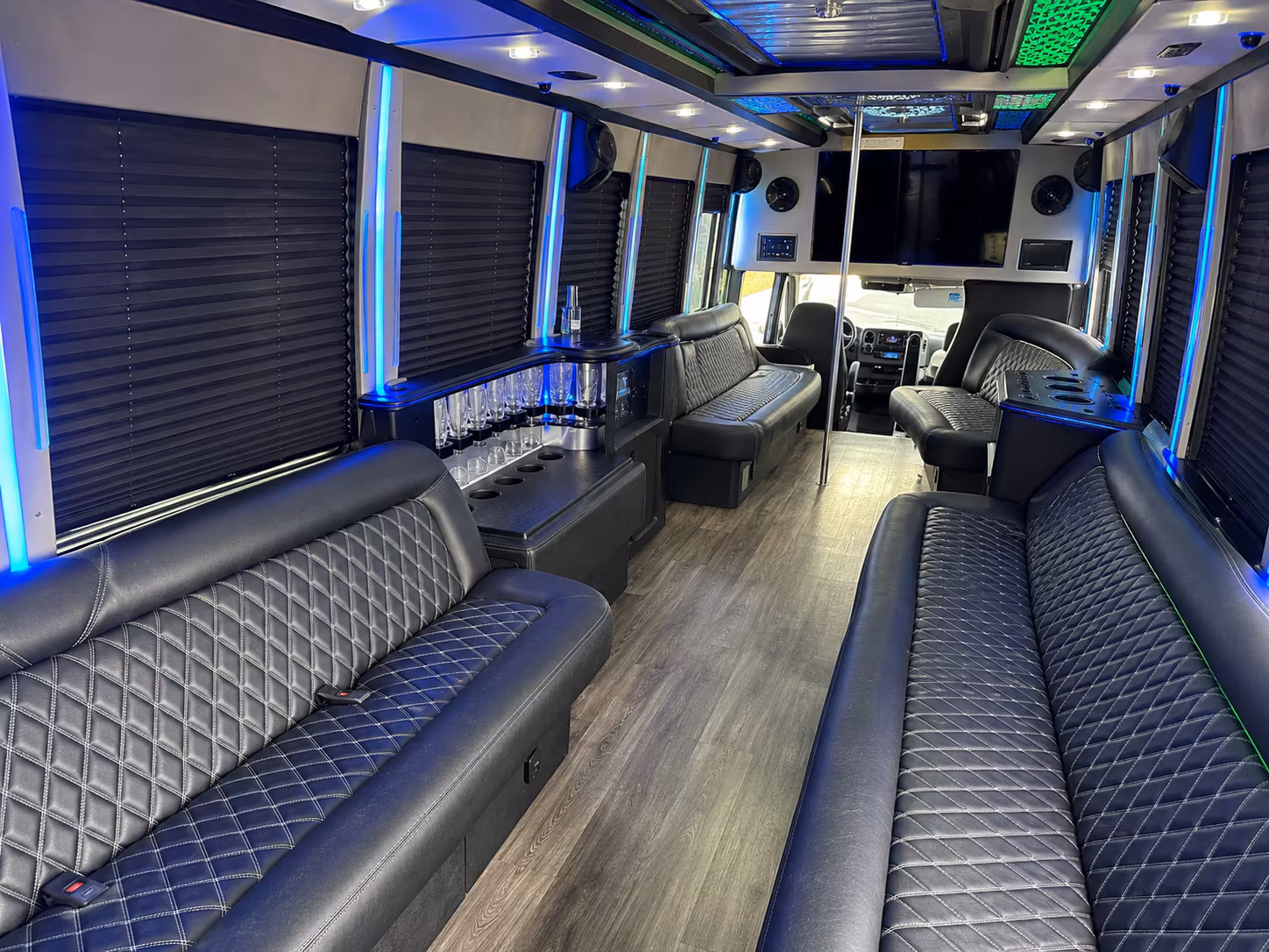 visalia prom party bus rental