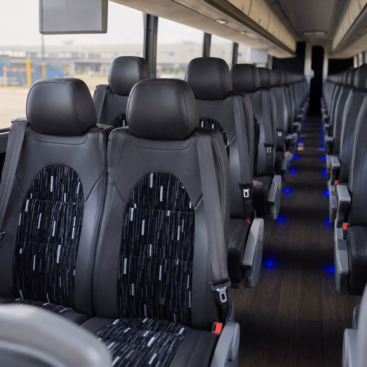 visalia religious group transportation onboard seating