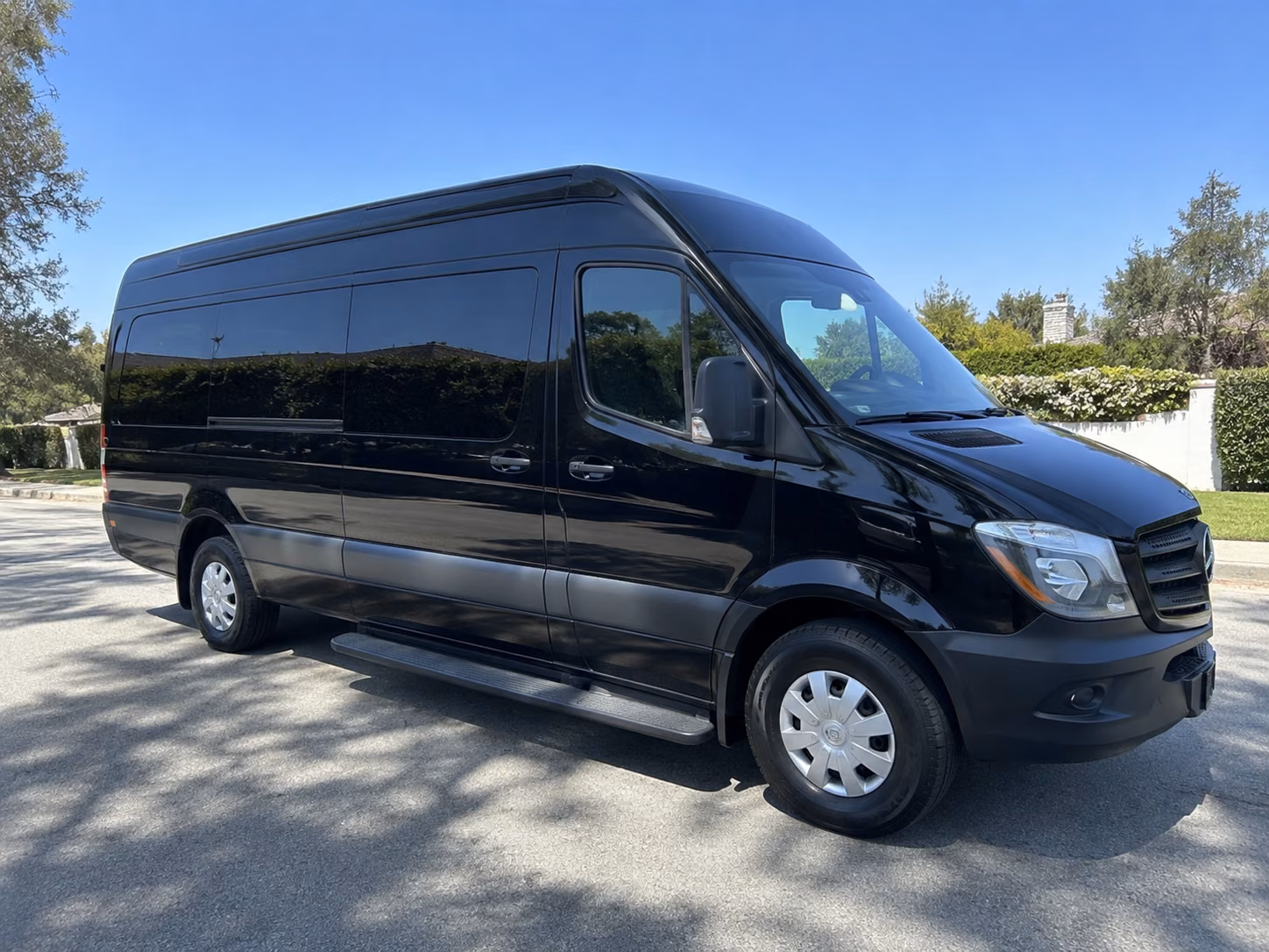 visalia wedding transportation onboard seating